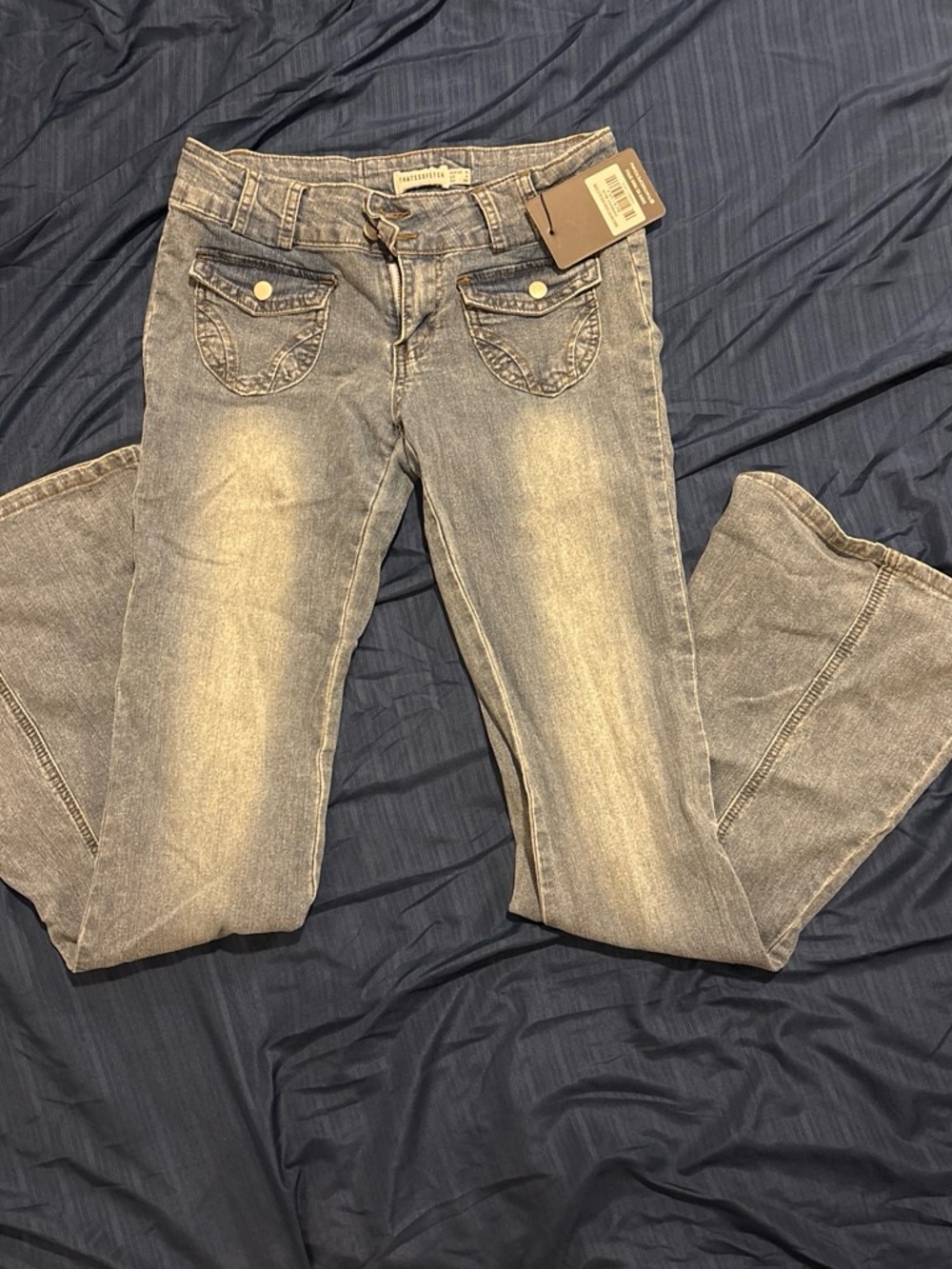 Women's Light Washed Flare Jeans